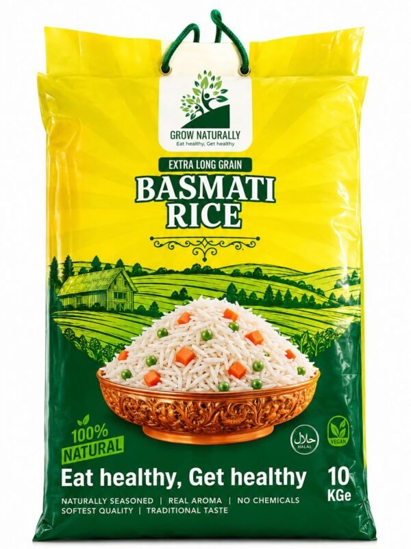1121 Extra Long Grain Basmati Rice – Grow Naturally